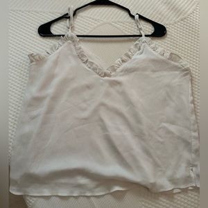 White boutique tank